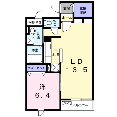 エレガント菅原 間取り図