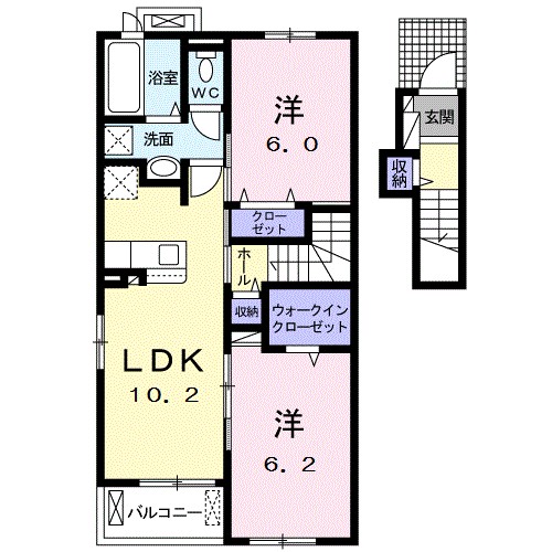 Ｔステージ 間取り図