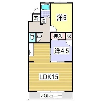 ルグラン嶋津 間取り図