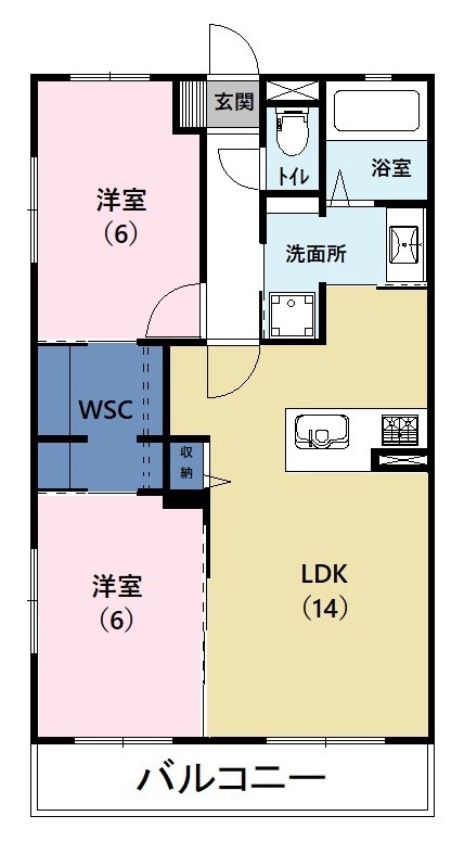 リザイアＫ 間取り図