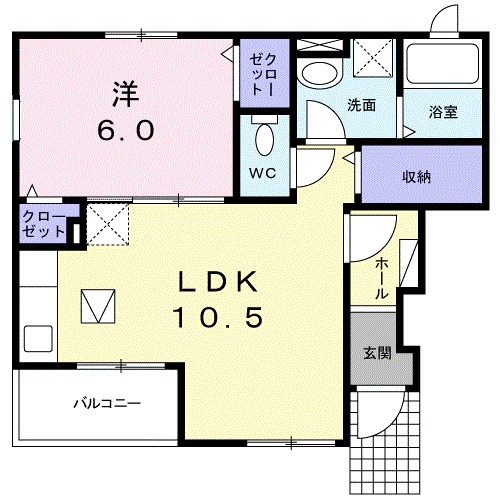 ベルウッド東門 間取り図