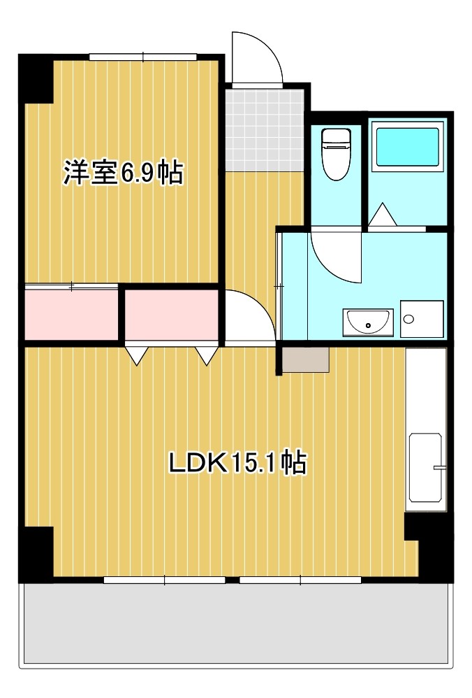 ビオラ田町 間取り図