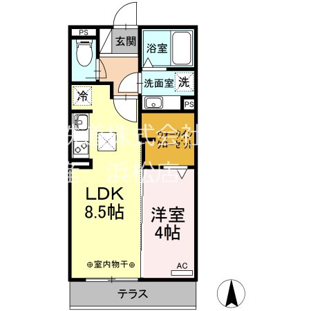 カーサ・マロニエ 間取り図