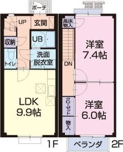 ブランシェ　アオノ 間取り図