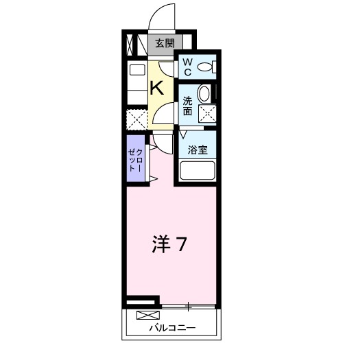 レガルシーⅡ 間取り図