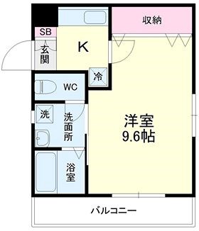 磐田ヒルズⅡ 103号室 間取り