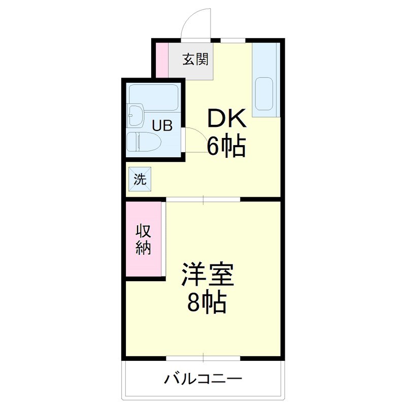 アルタ・ミラ 101号室 間取り