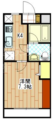 NEXTAGE新橋 203号室 間取り