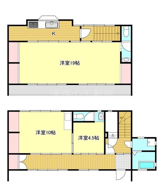 高部様貸家 間取り