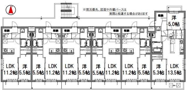 プリンス楊子 101号室 間取り