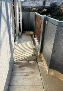 ニューハイツ藤C棟 ベランダ