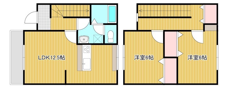 セジュールヒロ 101号室 間取り