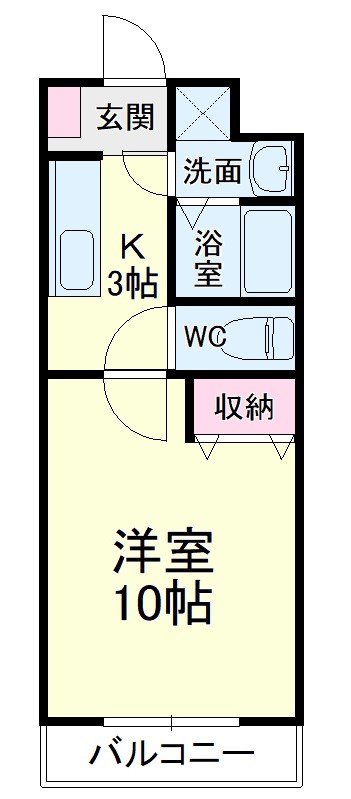 ＳＩＮＳＩＡ高林（シンシアタカバヤシ） 402号室 間取り