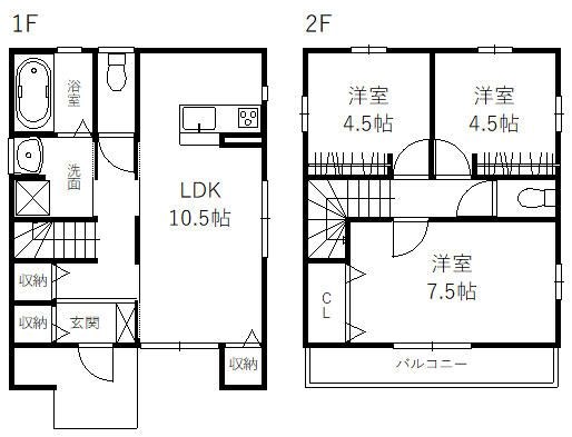 ビューティーエコ泉 間取り