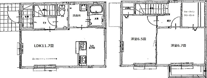 ベルメゾン富塚 間取り