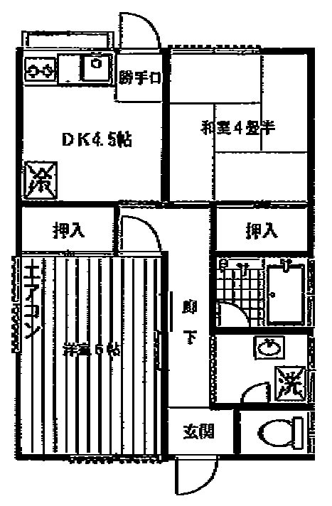 河村貸家 間取り