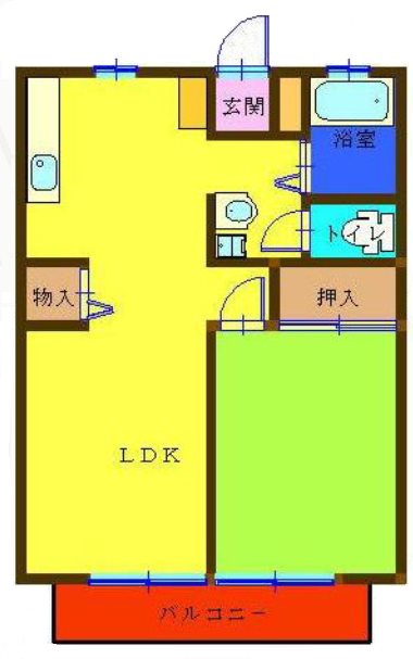 サニーヒルズ 間取り図