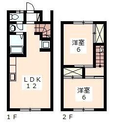 ハイツロベリア Ｄ号号室 間取り