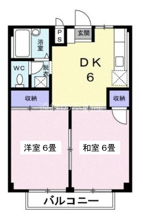 サンシティハイツＢ 間取り図