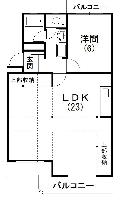 クランツハイム 間取り図