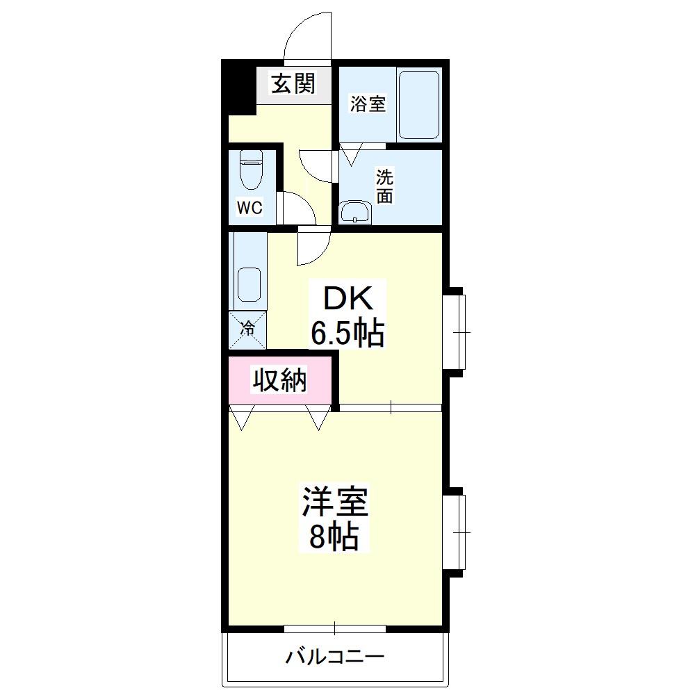 シャンボールⅢ 間取り図