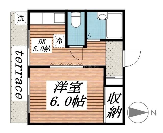 西部第３ハイツ 間取り図