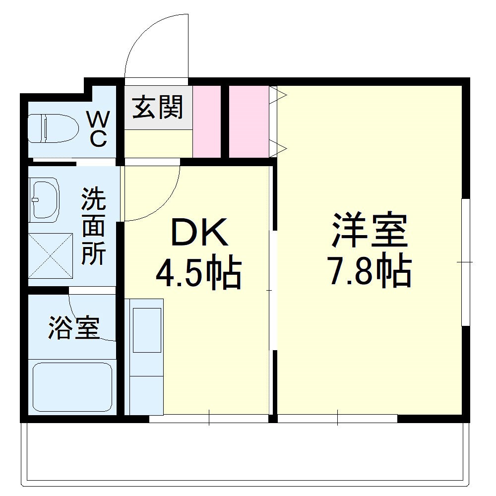 シャンツェ志都呂 間取り図