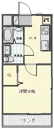 マンション金丸 間取り図