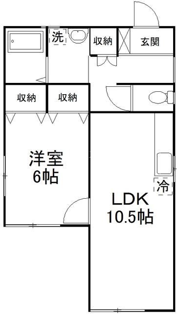 アリスとカンのいえ 間取り図