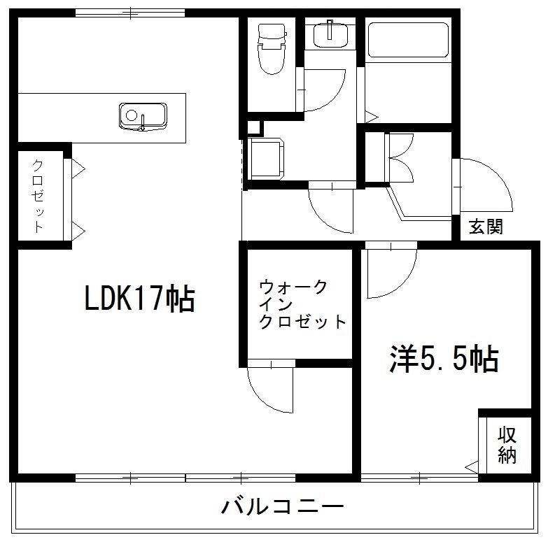 庄幸マンション 間取り図