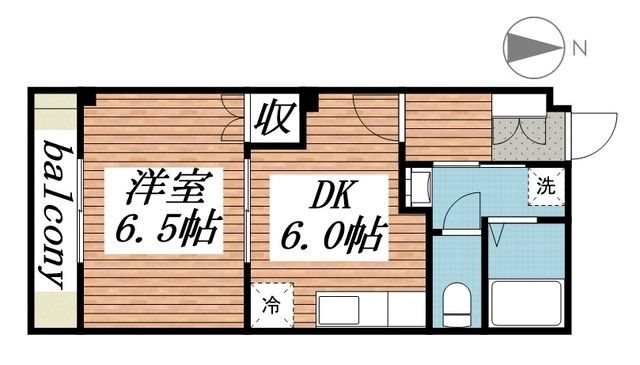 グランテージフルールⅠ 間取り図