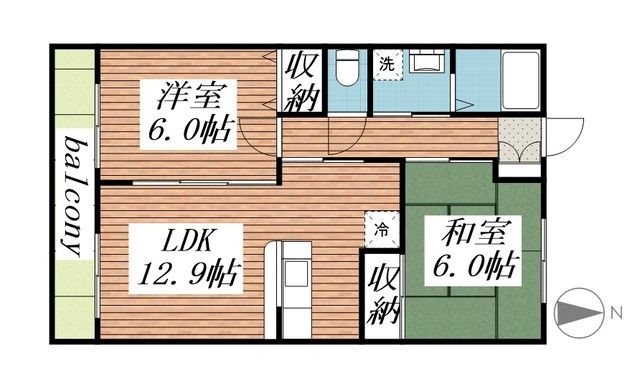 プレステージＹａｍａｍｏｔｏ 間取り図