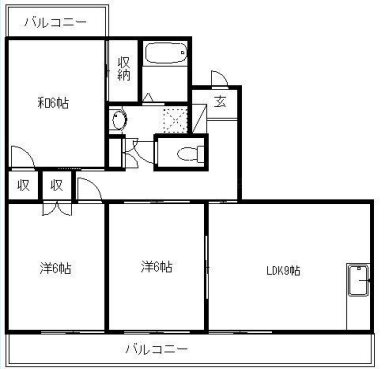 メゾン・シュク 間取り図