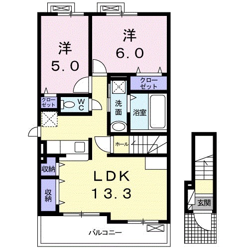 セレーノ 間取り図