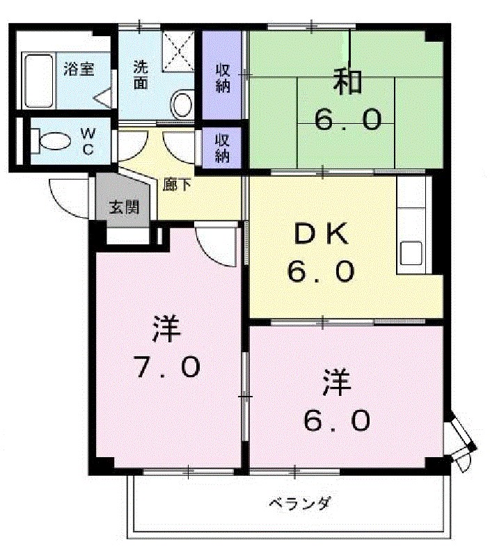 サープラス栞 間取り図