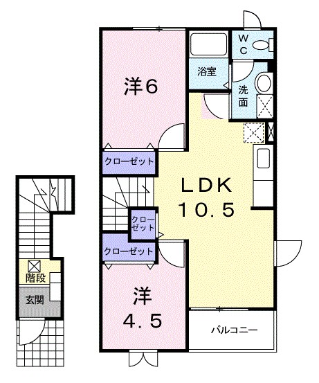 ピーノ 間取り図