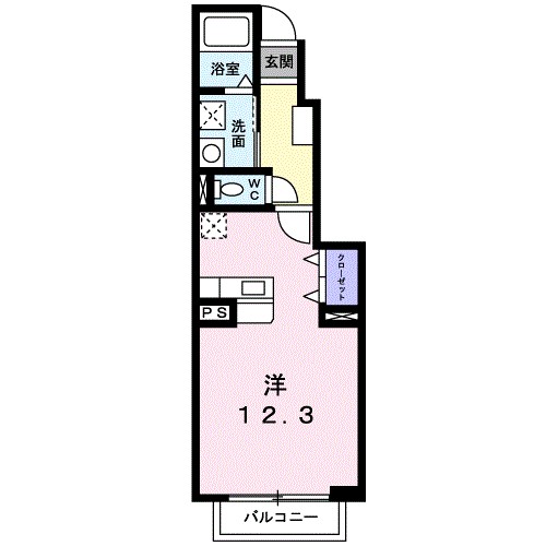 ヴィクトワール 間取り図