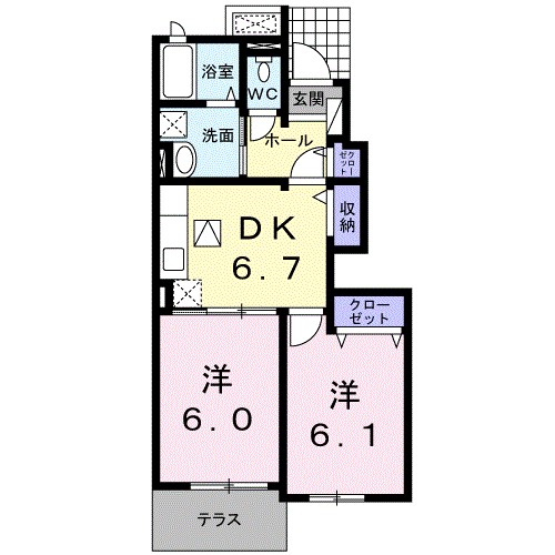 エストレージャ 間取り図