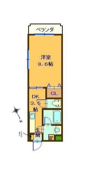 ピューピル小池 間取り図