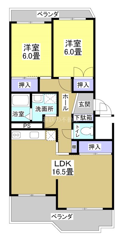 CLASSⅡ 間取り図