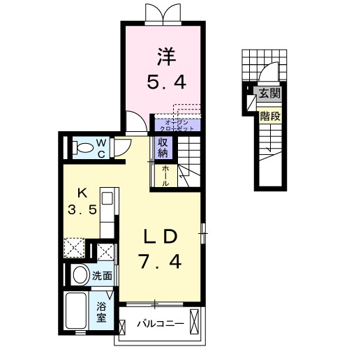 クイリナーレ 間取り図