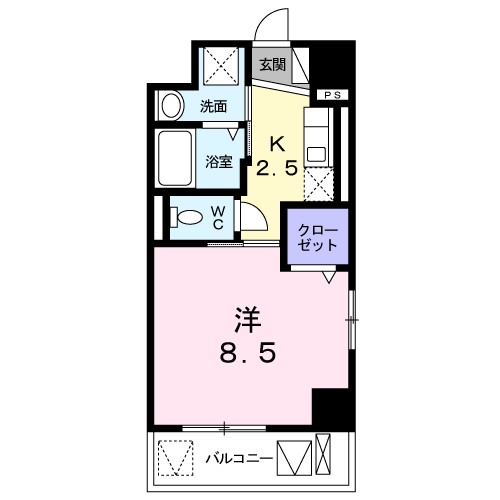 パークサイド　Ｋ 間取り図