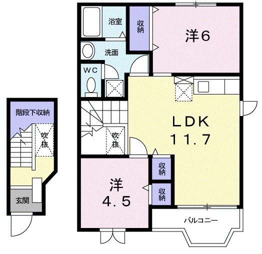 セレーノ 間取り図