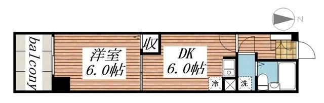 リアライズ山下町 間取り図