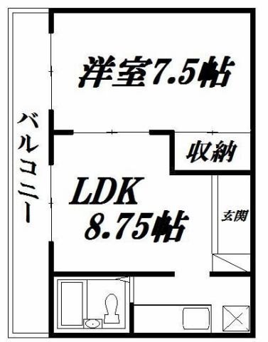 A-Life葵東 301号室 間取り