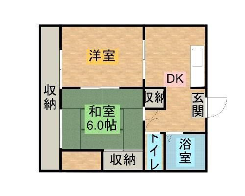 サンフラワー 間取り図