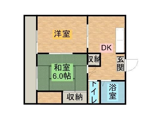 サンフラワー 間取り図