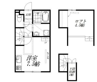 M&amp;#39;s 1702 間取り図