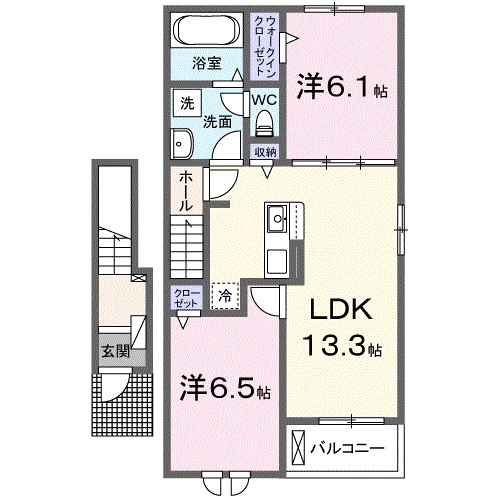 ＬＯＶＥＬＹⅢ 間取り図