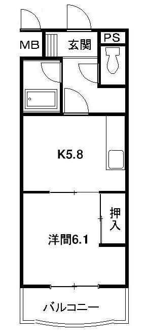 あぷと大正坂 間取り図